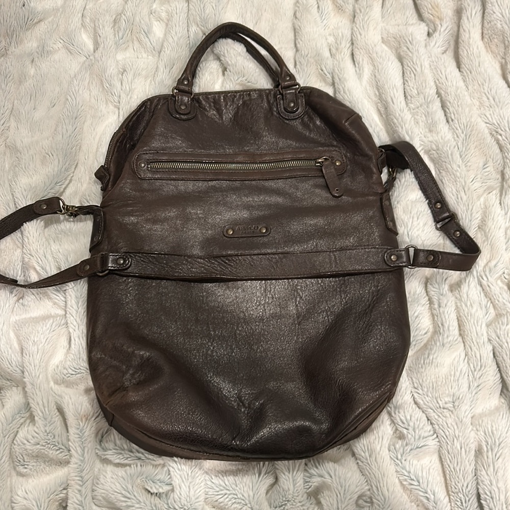 ABACO crossbody leather bag